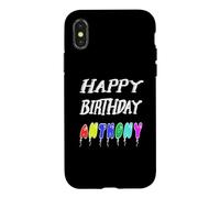 Happy Birthday Anthony Case for iPhone X/XS