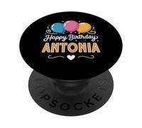 Happy Birthday Antonia PopSockets Adhesive PopGrip