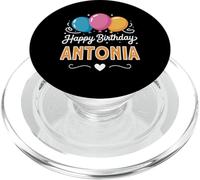 Happy Birthday Antonia PopSockets PopGrip for MagSafe