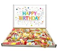 Happy Birthday Assorted Favourites Pick n Mix Sweets Letterbox Gift Selection 800g, Quality Popular Choices with Matching Gift Card (Customisable 800g Fizzy Mix)