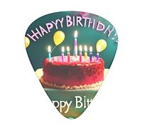 Happy Birthday Beautiful Guitar Plectrums Classical Triangle Bass Acoustic And Electric Guitar Plectrums For Guitarists 12 Pieces