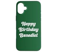 Happy Birthday Benedict Case for iPhone 16 Plus