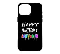 Happy Birthday Benjamin Case for iPhone 16 Pro Max