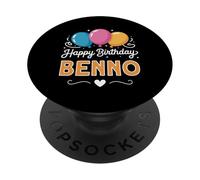 Happy Birthday Benno PopSockets Adhesive PopGrip