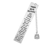 Happy Birthday Bookmark Sweet Birthday Gifts for Family Friends Colleagues Inspirational Bookmarks Motivational Bookmark Always Remember Present Behind You Book Page Markers (20th Birthday)