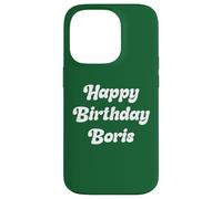 Happy Birthday Boris Case for iPhone 14 Pro