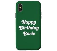 Happy Birthday Boris Case for iPhone X/XS
