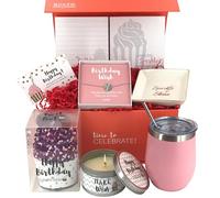 Happy Birthday Box for Women | 5 Premium Special & Unique Gifts for Mom Daughter Sister Best Friend Wife | Surprise Package for Her Filled with Fun Gift Ideas