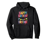 Happy Birthday bro Is My Brother's Birthday Pullover Hoodie