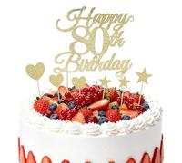 Happy Birthday Cake Topper Cake Decorations for Birthday Anniversary Party Cake Decoration (30th)