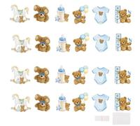 Happy Birthday Cake Toppers 24 Piece Small Cupcake Picks