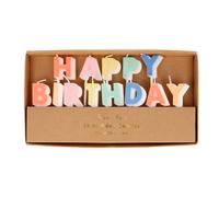 Happy Birthday Candles - Set of 13 Multicoloured one size