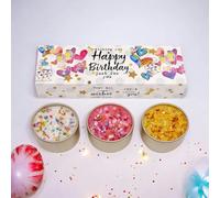 Happy Birthday Candles Trio Set | Luxury Scented Candles with 30-Hour Burn Time