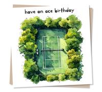 Happy Birthday Card for a Special Someone - Tennis Lover, Tennis, Sports - Have An Ace Birthday - For A Friend, Best Friend, Daughter, Sister, Granddaughter