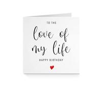 Happy Birthday Card for Husband Wife - Love Of My Life For Him Her