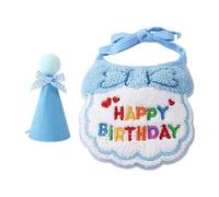 Happy Birthday Cat Costume | Cat Birthday Party Supplies | Festive Cat Birthday Collar, Cat Happy Birthday Party Supplies, Cat Birthday Hat for Party