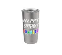 Happy Birthday Charles Stainless Steel Insulated Tumbler