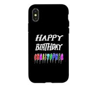 Happy Birthday Christopher Case for iPhone X/XS