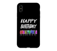 Happy Birthday Christopher Case for iPhone XS Max