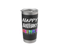 Happy Birthday Christopher Stainless Steel Insulated Tumbler