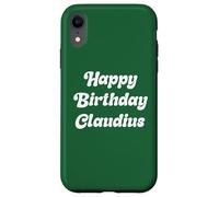 Happy Birthday Claudius Case for iPhone XR