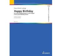 Happy Birthday Claus-Dieter Ludwig Book [Softcover] Flute and Piano Schott Music