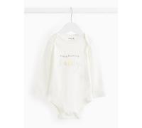 Happy Birthday Daddy Slogan Bodysuit Newborn