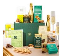 Happy Birthday Dairy-Free Gift Hamper Basket, Luxury Gourmet Gifts for Women, Men, Couples, with Dairy Free Chocolate by EDEN & CO - Plus 1 Prosecco