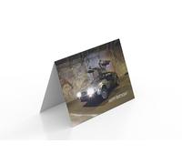 Happy Birthday DeLorean 'Back to the Future' Car Greeting Card PT233