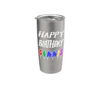 Happy Birthday Dennis Stainless Steel Insulated Tumbler