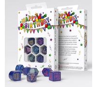 Happy Birthday - Dice Set: Streamers