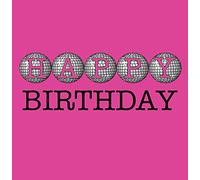 Happy! Birthday Disco Ball Greeting Card