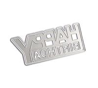 Happy Birthday Embossing Cutting Dies Carbon Steel Die Cut Templates for Card Making Scrapbooking Paper Craft Packaging Paper Cutting Die