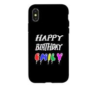Happy Birthday Emily Case for iPhone X/XS