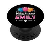 Happy Birthday Emily PopSockets Adhesive PopGrip