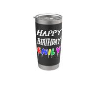 Happy Birthday Emily Stainless Steel Insulated Tumbler