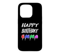 Happy Birthday Emma Case for iPhone 15 Pro