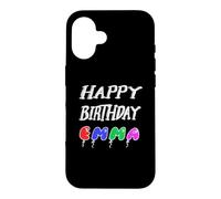 Happy Birthday Emma Case for iPhone 16