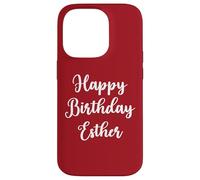 Happy Birthday Esther Case for iPhone 14 Pro