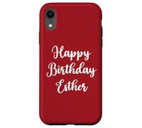 Happy Birthday Esther Case for iPhone XR