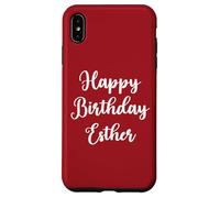 Happy Birthday Esther Case for iPhone XS Max