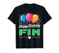 Happy Birthday Fin T-Shirt
