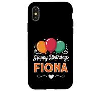 Happy Birthday Fiona Case for iPhone X/XS