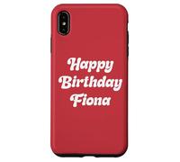 Happy Birthday Fiona Case for iPhone XS Max