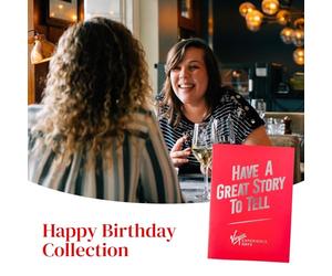Happy Birthday Gift Experience Collection - Over 110 exciting experiences to choose from for one or two people or families
