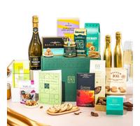 Happy Birthday Gift Hamper Basket, Luxury Gourmet Gifts for Women or Couples, The Perfect Family Hamper by EDEN & CO - Plus 2 Prosecco