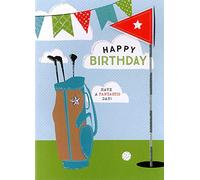 Happy Birthday Golf Greeting Card Second Nature Yours Truly Cards