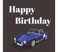 Happy Birthday Guest Book: You’re not Old You’re a Classic Vintage Car Memory Party Keepsake with 75 Unique Questions and 50 Sign In Pages and Space ... 108 pages) for Adults and Celebrations