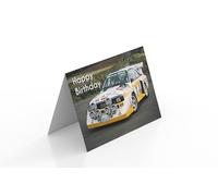 Happy Birthday Iconic Audi Quattro Rally Car Card 125mm x 178mm Including Envelope PT593