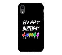 Happy Birthday James Case for iPhone XR